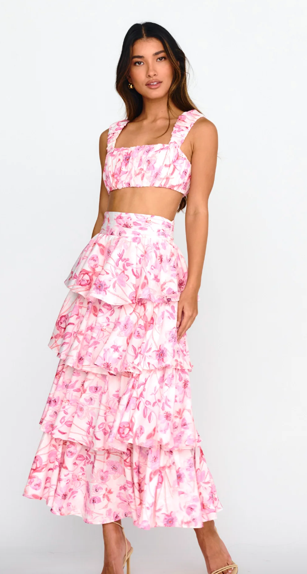 Selfie Leslie Suenito Tiered Frill Set