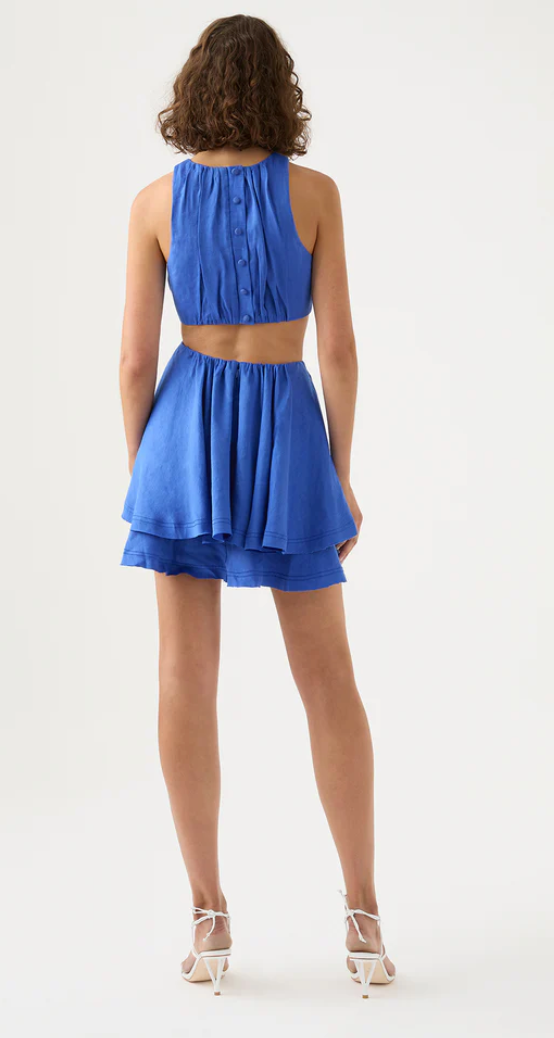 Aje Holt Cut Out Ring Mini Dress